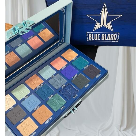 Jeffree Star Cosmetics Blue Blood Artistry Eyeshadow Palette - NEW - Picture 1 of 10